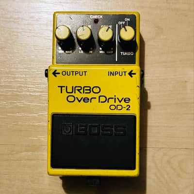Boss OD-2 Turbo OverDrive 1989 (Black Label Taiwan) image 1