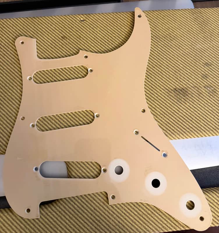 1959 Fender Custom Shop Masterbuilt 2005 Aged Single Ply Vintage Stratocaster Pickguard SSS Aged Relic 1950's 1954 1955 1956 1957 1958 1959 Strat Better Than Callaham Allparts Suhr Anderson Tyler MJT Nash Free Shipping!!!
