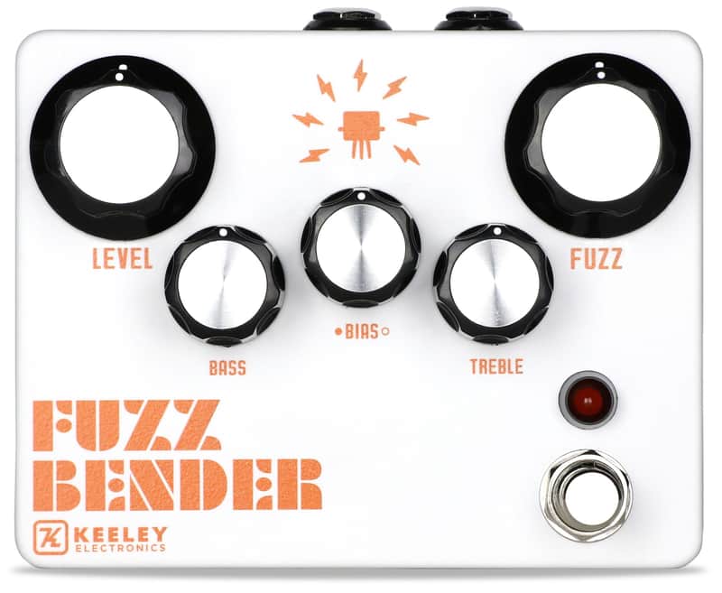 New Keeley Fuzz Bender Guitar Effects Pedal! image 1