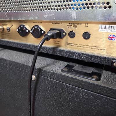 Marshall JCM800 2203X 100W Head w/ Legendary Tones Hot Mod V2 + 1960A 4x12 Cab w/ Celestion Greenbacks image 13