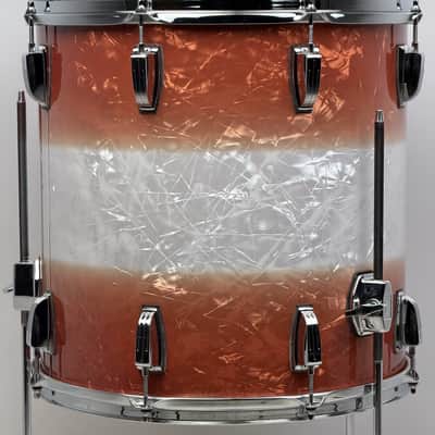 Ludwig 20/12/14/16" Classic Maple Two-Downbeat Outfit - Exclusive Fire Burst Pearl image 19