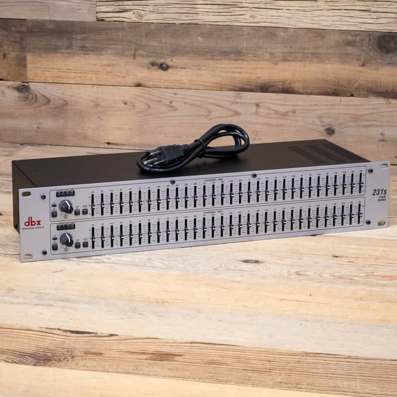 DBX 231S Stereo 31-Band Graphic Equalizer 2-Channel EQ Dual Equaliser U286635 image 1