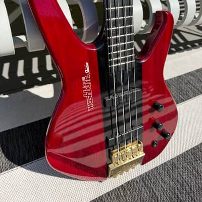 Washburn Status S1000 Late 80’s - Translucent Red image 2