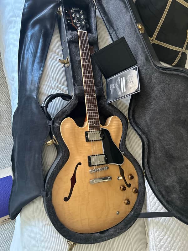 Gibson 335-S Custom 1990 - Natural Mahogany