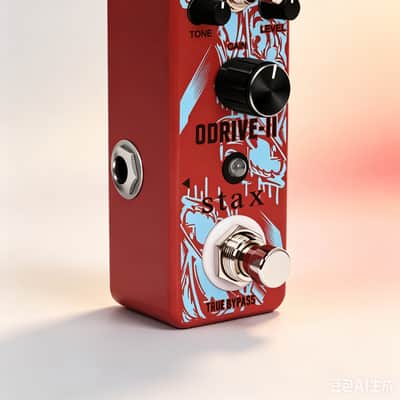 STAX LEF-302B ODRIVE-II TS Overdrive Pedal Dual Warm/Hot Mode True Bypass Mini Metal Guitar Warm Drive Effect--Shipped from Irvine Warehouse in California by USPS image 5