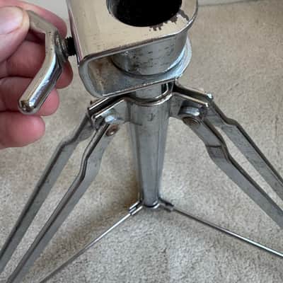 Rogers Vintage Swiv-O-Matic Fullerton Swivo Cymbal Stand Base 70s - Chrome image 6