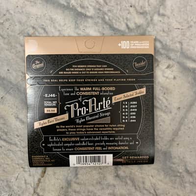 D'Addario EJ46 Pro-Arte Nylon Classical Guitar Strings, Hard Tension image 4