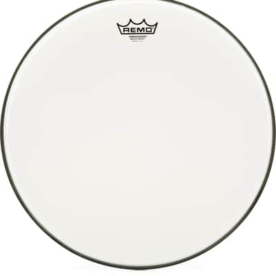 Remo Ambassador Smooth White Drumhead - 16 inch image 1
