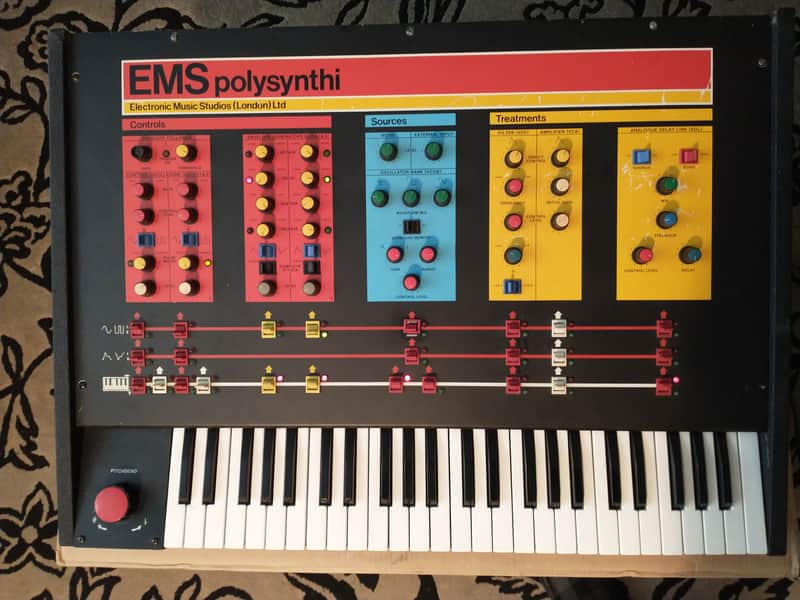 EMS Polysynthi Analog Synthesizer Out-of-this-world! Rare! image 1