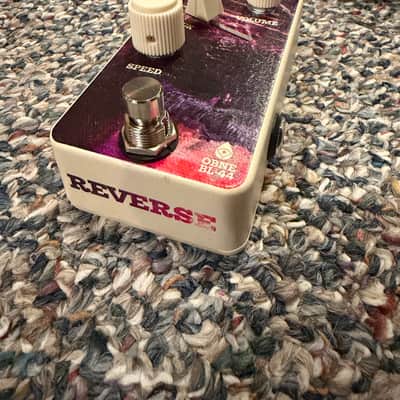 Old Blood Noise Endeavors BL-44 Reverse Variable-Clock Reverser 2022 - Present - Cream / Purple Graphic image 4
