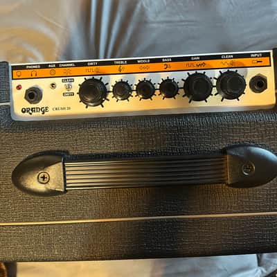 Orange Crush 20RT 2-Channel 20-Watt 1x8" Guitar Combo 2015 - Present - Black image 3