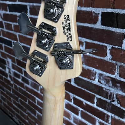 Earnie Ball Music Man Sting Ray Translucent Creme image 6