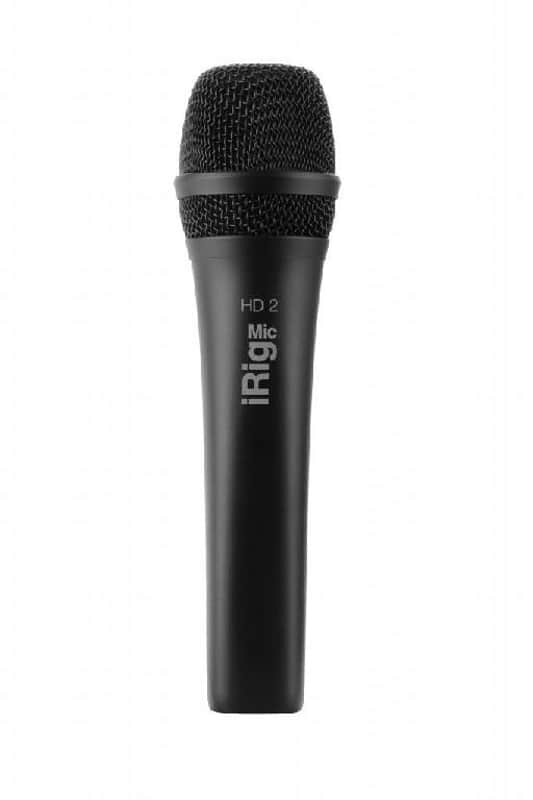 IK Multimedia iRig Mic HD 2 High-definition handheld condenser mic for iPhone-iPad and Mac
