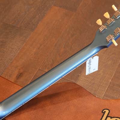 2024 Gibson ES-335 Block Semi-Hollow Electric Guitar Pelham Blue + OHSC image 18