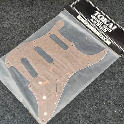 1980's Tokai Japan NOS S-034 Stratocaster Pickguard (3-Ply Brown Celluloid) image 1