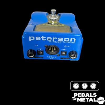 Peterson VS-S StroboStomp Pedal Tuner 2000s - Blue - X15548 image 4