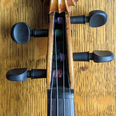 "Paggannini" violin full size turn of the century - Golden-Blonde image 5