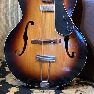Gretsch New Yorker Archtop Hollow Body Vintage 1958 - Vintage Sunburst image 1