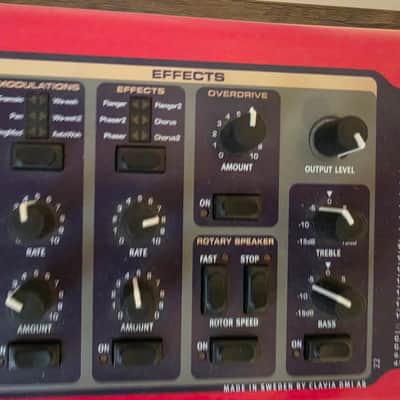 Nord Electro 2 SW73 Semi-Weighted 73-Key Digital Piano 2002 - 2009 - Red image 6