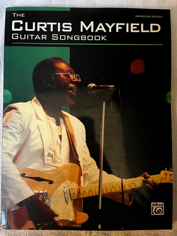 Curtis Mayfield - Guitar Songbook - Guitar Tab / Tablature Book image 1