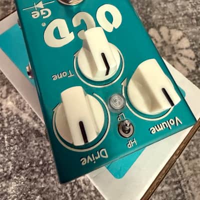 Fulltone Custom Shop OCD-GE Germanium Overdrive 2019 - Tahitian Teal image 7