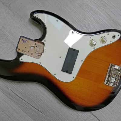 Fender Gold Foil Jazz Bass Body - Bartolini Humbucker image 1