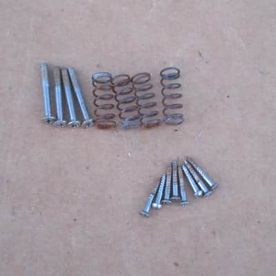 1960s Kingston Teisco Guitar Pickup Adjustment & Ring Mounting Screws & Springs image 3