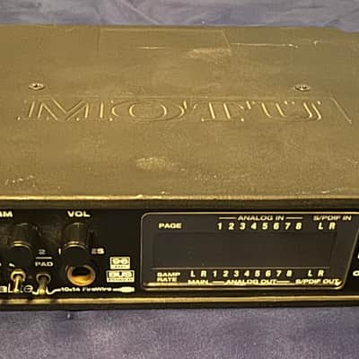 MOTU UltraLite-mk3 Firewire Audio Interface 2015 - Present - Black image 2