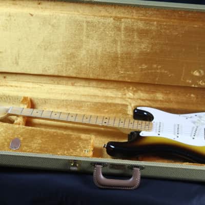 Fender Custom Shop 1956 Stratocaster Relic 2-Tone Sunburst 2002 w/OHSC & COA image 21