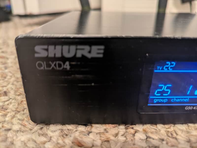 Shure QLXD4 (470 - 534 MHz) G50 System image 1