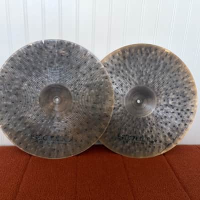 Istanbul Agop 15" OM Cindy Blackman Signature Hi Hat Cymbals 974g 1169g image 2