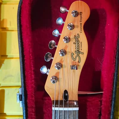Classic vibe esquire, bright red Duncan mini humbucker image 4