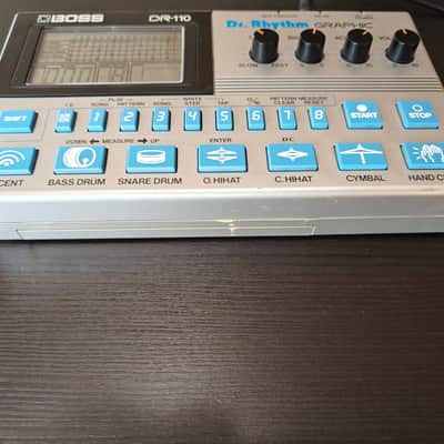 Boss DR-110 Dr. Rhythm 1980s - Silver image 6