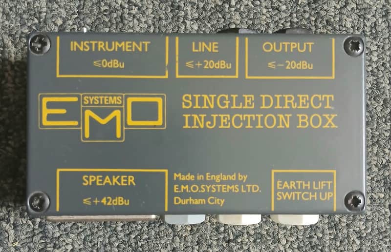 Emo Single Direct Injection Box 1973-1999 image 1