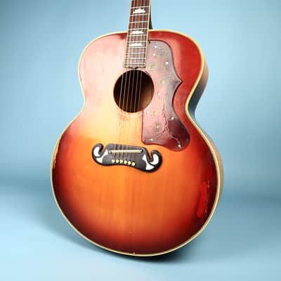 1969 Gibson J-200 (SJ-200) Acoustic – Vintage Sunburst image 1