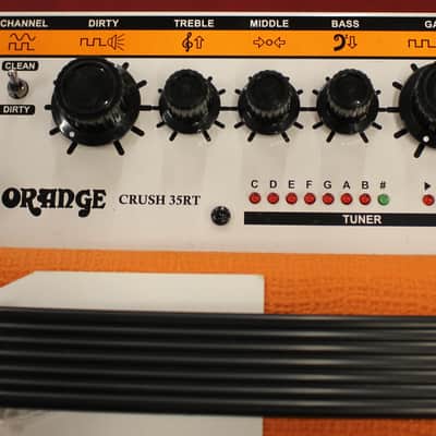 Orange Crush 35RT 2-Channel 35-Watt 1x10" Guitar Amplifier Combo Orange image 2