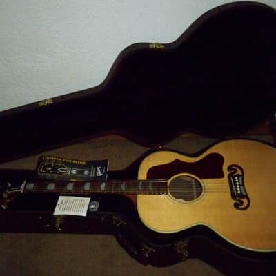 2019 Gibson SJ 200 Custom Shop Special Rosewood Back and Sides Acoustic Electric Bear Claw image 1
