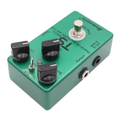 Demonfx TS Green Classic 2 in 1 Overdrive Booster Guitar Effect Pedal image 6