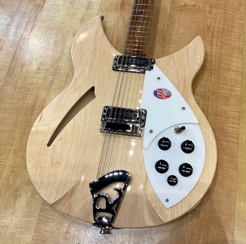 Rickenbacker 330/12 12-String Electric Guitar MapleGlo (21 Fret Version) image 1