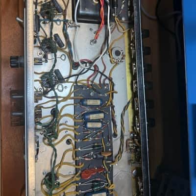 Fender Dual Showman 2-Channel 85-Watt Guitar Amp Head 1965 - Black Panel image 7