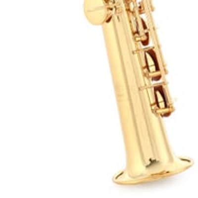 Yamaha YSS-475II Intermediate Soprano Saxophone - Gold Lacquer image 2