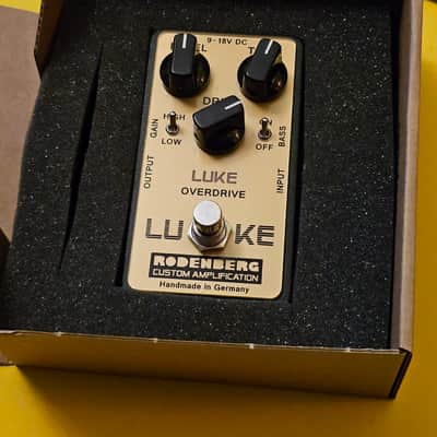 Rodenberg LUKE Steve Lukather Signature Overdrive 2021 - Present - Gold / Black image 3