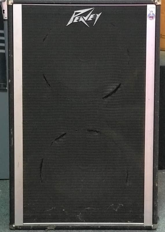 Peavey 2x15" Vintage Bass Guitar Cab - Black image 1