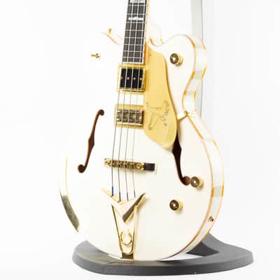 Gretsch G6136B-TP Tom Petersson Signature Falcon Bass 2022 White image 10