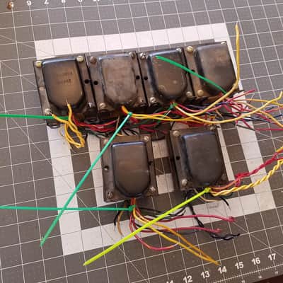 Woodward Schumacher 658-0003 Transformer 330-0-330 / 6.3 / 12.6 V Ampex 960 930 1260 Vintage Power Tested Tube Amp Project 1960-1961 image 7