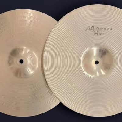 Vintage Sabian 14" AA Regular Hi-Hat Cymbals image 1