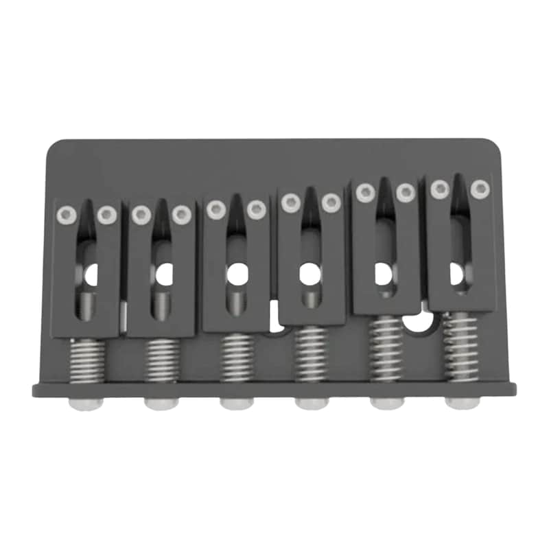 Hipshot 6-String Hardtail Vintage Guitar Bridge image 1