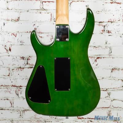90's Hamer Slammer Series Super Strat/Diablo Electric Guitar Green