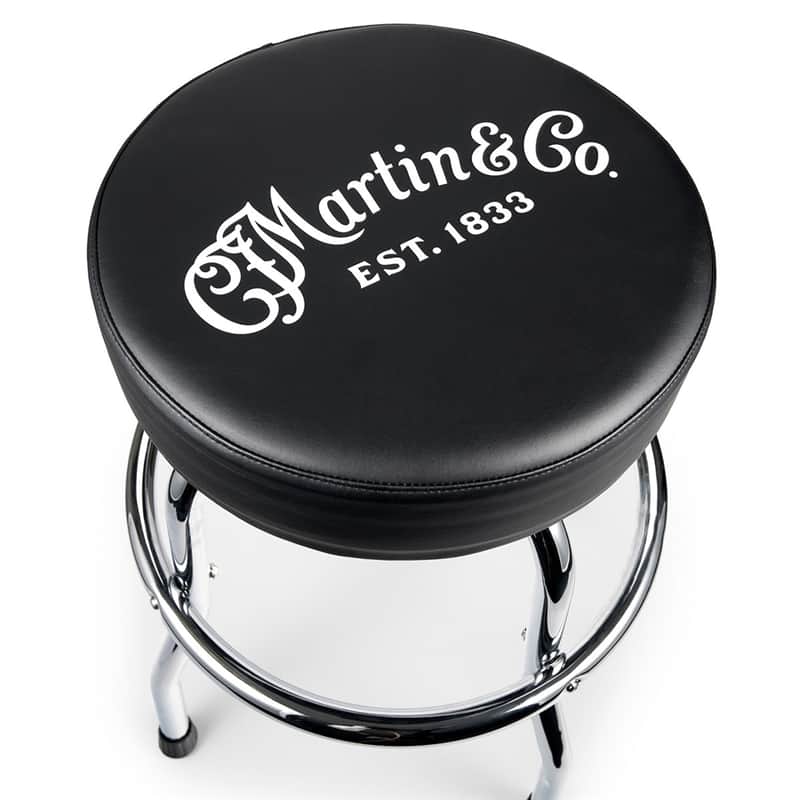 C.F. MARTIN &amp; CO. Chrome Barstool image 1