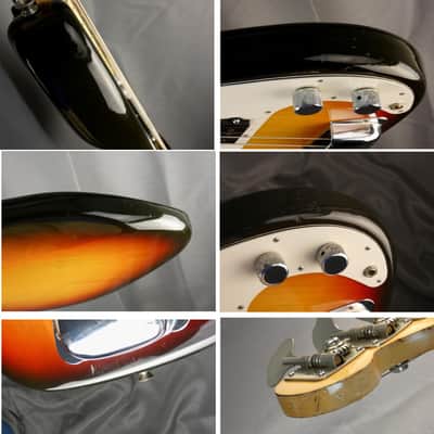 GRECO Precision Bass PB-500S Electric Bass 1975 - Ash Sunburst - Japan Import image 13